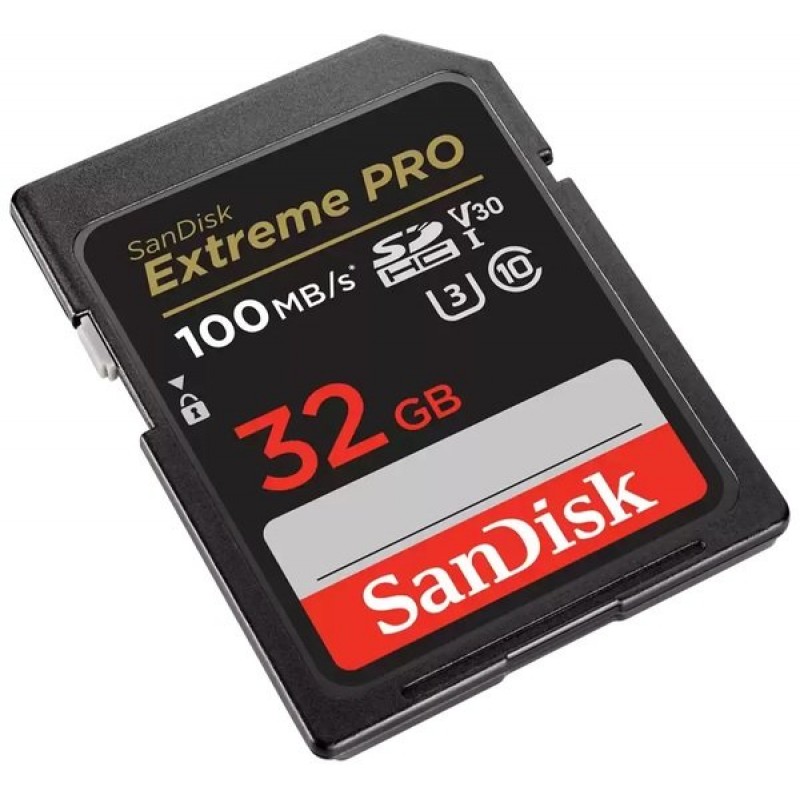 SanDisk Карта пам'яті SD 32GB C10 UHS-I U3 R100/W90MB/s Extreme Pro V30