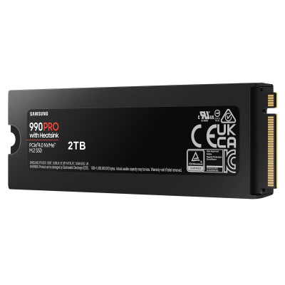 Samsung Накопичувач SSD M.2 2TB PCIe 4.0 990PRO + радіатор