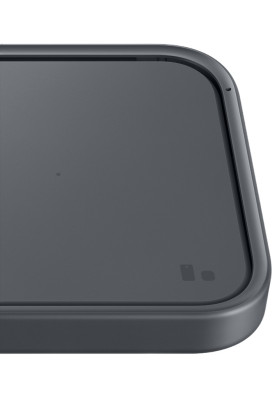 Samsung Зарядне бездротовий пристрій 15Вт з блоком живлення, сірий темний