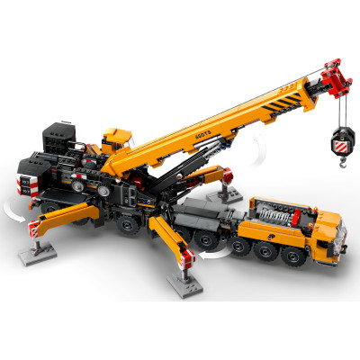 LEGO Конструктор City Жовтий пересувний будівельний кран