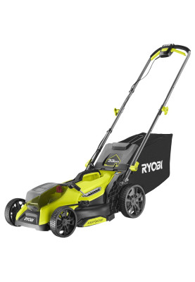 Ryobi Газонокосилка аккумуляторная ONE+ HP RY18LMX33A-0 18В 33см 30л 25-90мм 9.3кг без АКБ и ЗУ