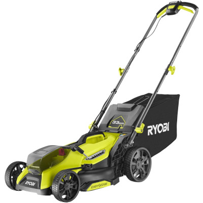 Ryobi Газонокосарка акумуляторна ONE+ HP RY18LMX33A-0 18В 33см 30л 25-90мм 9.3кг без АКБ та ЗУ
