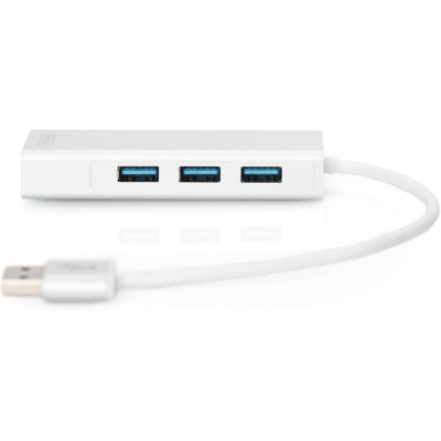Digitus Хаб USB-A > 3xUSB-A/RJ45 Digitus Хаб USB-A > 3xUSB-A/RJ45