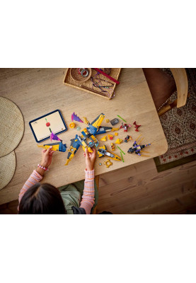 LEGO Конструктор Ninjago Суперштормовий реактивний літак Рас та Арін