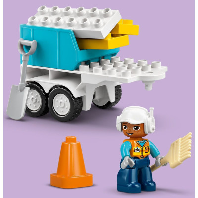 LEGO Конструктор LEGO DUPLO Town 3-в-1 Будівельний майданчик і техніка LEGO Конструктор LEGO DUPLO Town 3-в-1 Будівельний майданчик і техніка