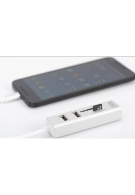 Digitus Сетевой концентратор OTG USB 2.0 типа С