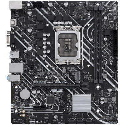 ASUS Материнська плата PRIME H610M-K D4 s1700 H610 2xDDR4 M.2 HDMI-VGA mATX