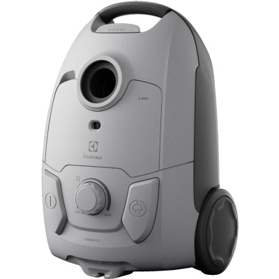 Electrolux Пилосос мішковий, 650Вт, 3л, HEPA12, s-bag, 2 насадки, сірий