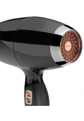 BaByliss Фен Air Power Pro, 2300Вт, 3 режими, дифузор, іоніз-я, хол. обдув, кераміка, чорно-рожевий