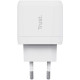 Trust Зарядне пристрій мережевий Maxo 45Вт, USB-C PD, білий