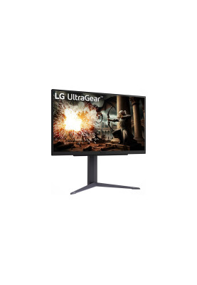 LG Монітор 27" 27GS75Q-B 2xHDMI, DP, Audio, IPS, 2560x1440, 200Hz, 1ms, sRGB 99%, G-SYNC, FreeSync, Pivot, HDR10