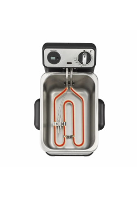 Tefal Фритюрниця Filtra Pro, 2400Вт, ємність-3л, механічне керув., від 150°C до 190°C нержавіюча сталь, чорний
