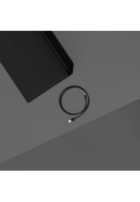 Belkin Кабель USB-A - USB-C силіконовий, з кліпсою, 2м, чорний