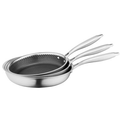 ARDESTO Сковорода Black Mars Avior 28 см, нержавіюча сталь Triply