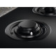 Electrolux Варильна поверхня газова на склі, 90см, чавун, електрон. керування, Hob2Hood, чорний