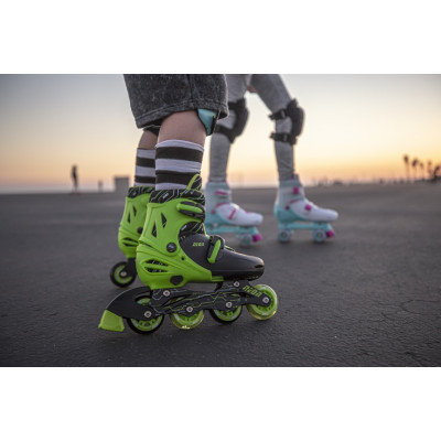 NEON Ролики COMBO SKATES Салатовий (Размер 30-33)