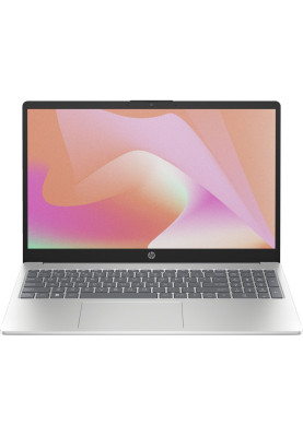 HP Ноутбук 15-fc0105ua 15.6" FHD IPS AG, AMD R5-7520U, 16GB, F512GB, UMA, DOS, сріблястий