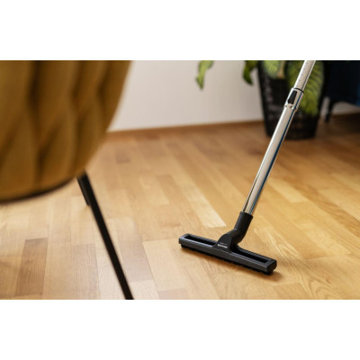 Gorenje Пилосос Gorenje мішковий, 750Вт, конт пилок -3л, HEPA, телескоп трубка, синій