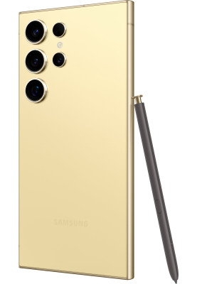 Samsung Смартфон Galaxy S24 Ultra 5G (S928) 6.8' 12/256ГБ, 2SIM, 5000мА•год, жовтий титановий