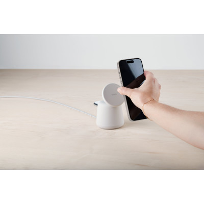 Belkin Зарядне бездротовий пристрій 2в1 MagSafe iPhone/Watch/AirPods, Sand Mass