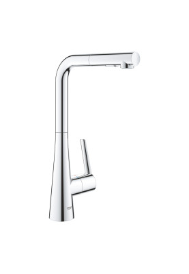 Grohe Змішувач для кухні Scala, довж.виливу - 205мм, поворотний/витяжний, 1важіль, хром
