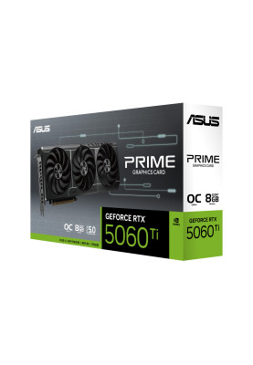 ASUS Відеокарта GeForce RTX 5060 Ti 8GB GDDR7 OC PRIME-RTX5060TI-O8G