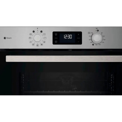 Indesit Духова шафа Indesit електрична, 71л, A+, дисплей, конвекція, телескопічні напрямні, нерж Indesit Духова шафа Indesit електрична, 71л, A+, дисплей, конвекція, телескопічні напрямні, нерж