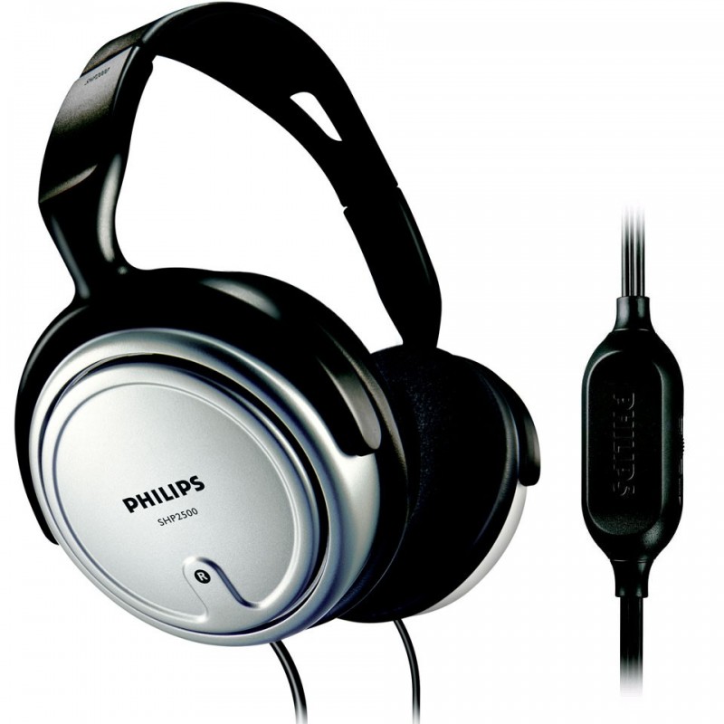 Philips Навушники Over-ear SHP2500 3.5-6.3 jack, Cable 6м