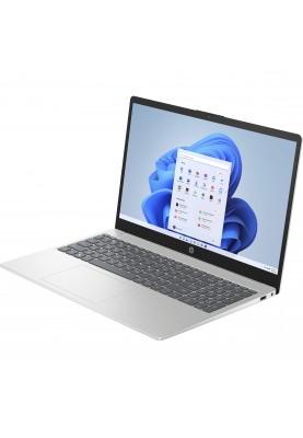 HP Ноутбук 15-fd0080ua 15.6" FHD IPS AG, Intel i5-1334U, 16GB, F1024GB, NVD570A-2, DOS, сріблястий