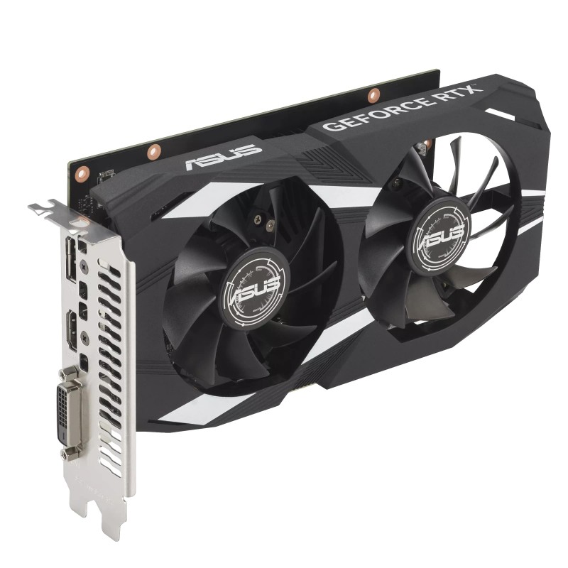 ASUS Відеокарта GeForce RTX 3050 6GB GDDR6 DUAL OC DUAL-RTX3050-O6G