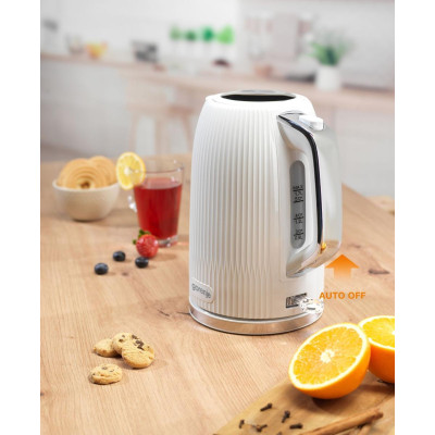Gorenje Електрочайник 1.7л, Strix-контроль, білий матовий