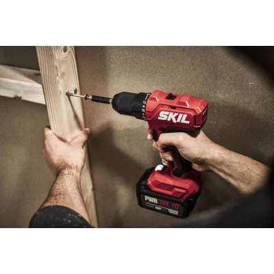 Skil Шурупокрут-дриль акумуляторний 3011 HB 20В 2х2А·год 55Нм 450·1700об·хв 0.83кг кейс