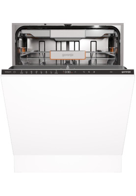 Gorenje Посудомийна машина вбудовувана, 16компл., A+++, 60см, інвертор, Wi-Fi, AquaStop, сенсорн.упр, 3і кошики, білий