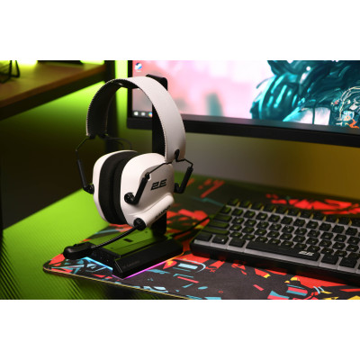 2E Gaming Гарнітура ігрова HG365, BT/WL, білий 2E Gaming Гарнітура ігрова HG365, BT/WL, білий
