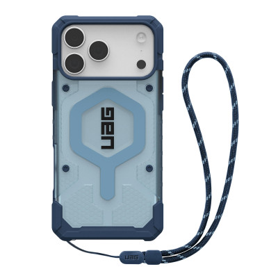 UAG Чохол+ремінець UAG для iPhone 17 Pro Max, Pathfinder Clear MagSafe Bundle, Blues Lanyard