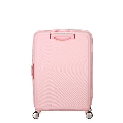 American Tourister Валіза American Tourister, Soundbox, поліпропілен, середня, 67см, 71.5/81л, TSA, 4 колеса, EXP, пастельно-рожевий