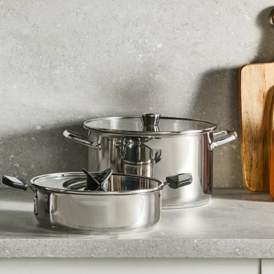 Tefal Сотейник Tefal Excellence+, з кришкою, 26см, нержавіюча сталь, скло, бакеліт, чорний Tefal Сотейник Tefal Excellence+, з кришкою, 26см, нержавіюча сталь, скло, бакеліт, чорний