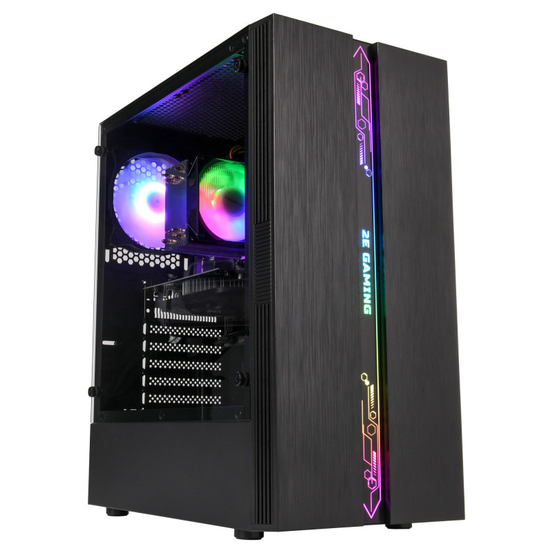 2E Комп’ютер персональний 2E Complex Gaming Intel i5-12400F/H610/16/256F+1000/NVD1030-2/Win11H/2E-G2107-500/500W