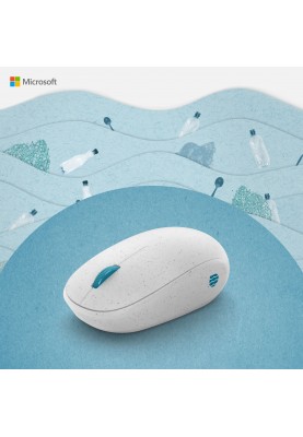 Microsoft Миша Ocean Plastic BT White