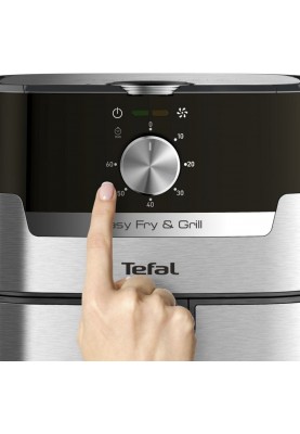 Tefal Мультипіч Easy Fry&Grill, 1550Вт, чаша-4,2л, механічне керування, від 80°C до 200°C, пластик, нерж. сталь