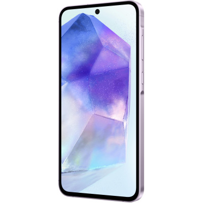 Samsung Смартфон Galaxy A55 5G (A556) 6.6` 8/256ГБ, 2SIM, 5000мА•год, бузковий