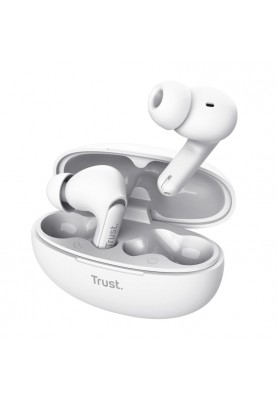 Trust Навушники TWS Yavi Earbuds BT 5.3, ENC, SBC, Mic, Білий