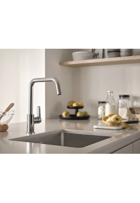 Grohe Мийка кухонна K700U, нерж.сталь, прямокут., без крила, 550x450x200мм, чаша - 1, уніврсальна, нержавіюча сталь