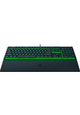 Razer Клавіатура мембранна Ornata V3 X 104key, USB-A, EN/UK, RGB, чорний