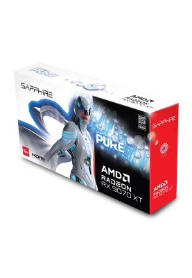 SAPPHIRE Відеокарта Radeon RX 9070 XT 16GB GDDR6 PURE GAMING OC