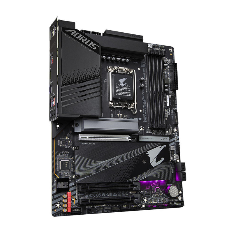 Gigabyte Материнська плата Z790 AORUS ELITE DDR4 s1700 Z790 4xDDR4 M.2 HDMI ATX