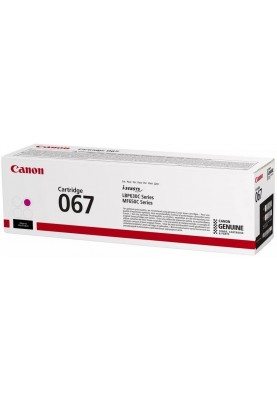 Canon Картридж 067 MF651Cw/MF655Cdw/MF657Cdw/LBP631Cw/LBP633Cdw Magenta (1350 стор.)