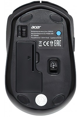 Acer Миша OMR050, WL/BT, чорний