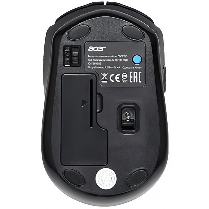 Acer Миша OMR050, WL/BT, чорний