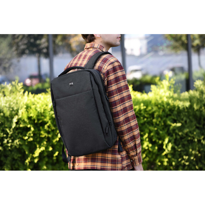 2E Рюкзак, Melange 16", чорний